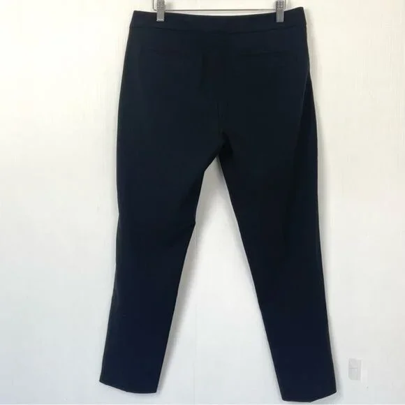 EVERLANE Black mid rise slim Wool skinny career Pants RN# 139393 size 8 - Picture 4 of 10